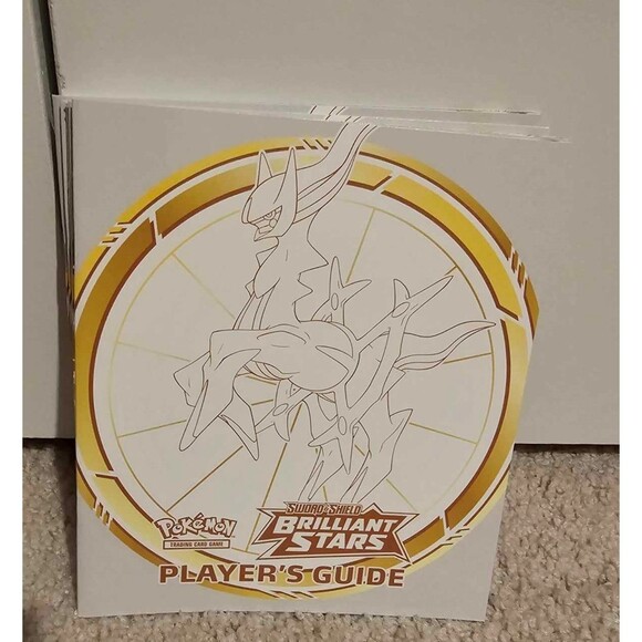 Brilliant Stars Player's Guide Pokemon TCG Set List Arceus NEW 2 Available - Picture 1 of 2